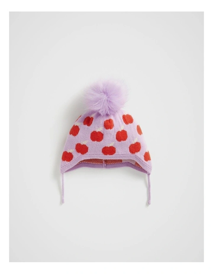 Apple Beanie in Multi