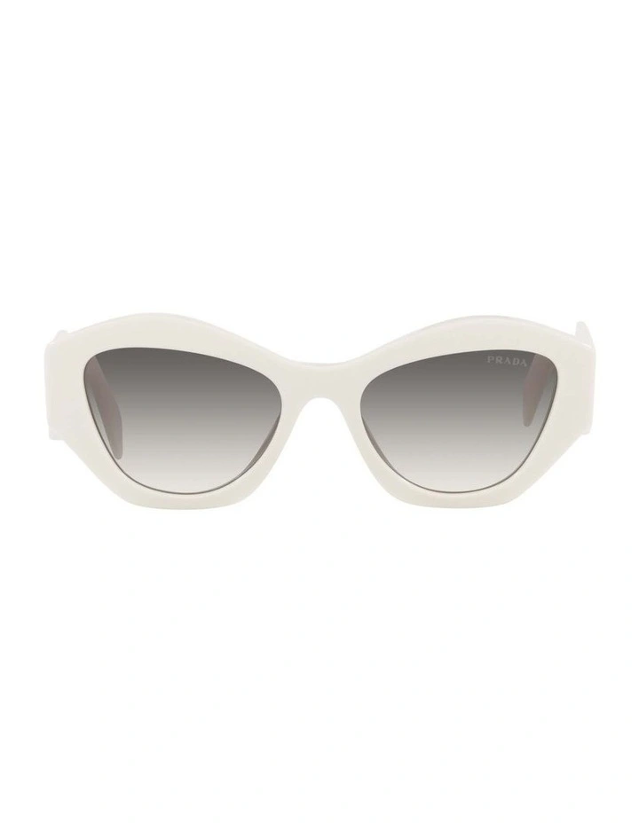 PR 07YSF White Sunglasses