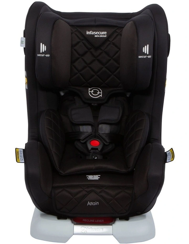 Attain More Car Seat in Black