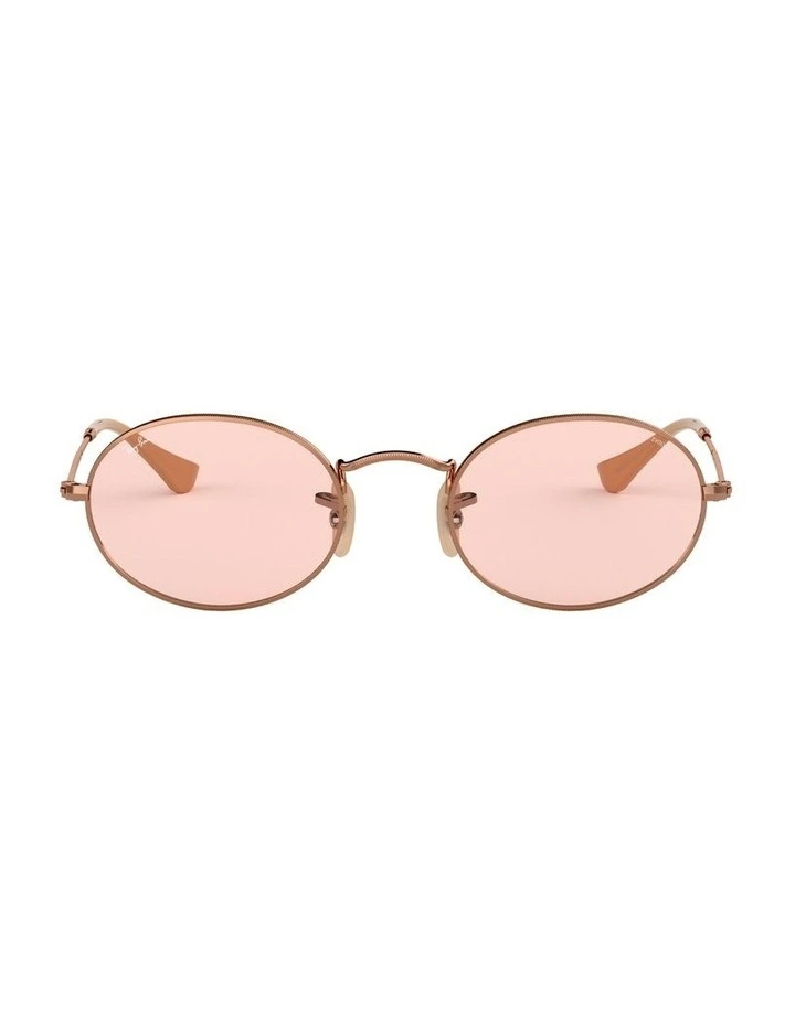 Oval Washed Evolve Copper RB3547N Sunglasses