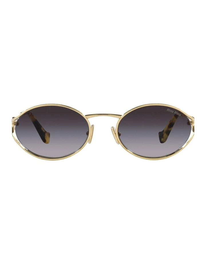 MU 52YS Sunglasses in Gold