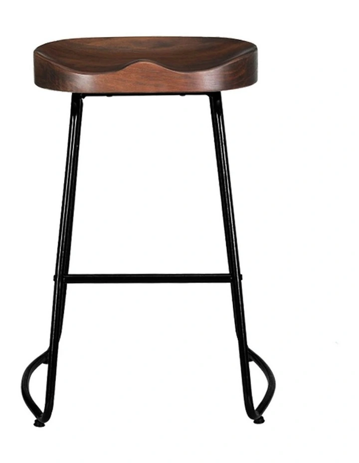Bar Stools Tractor 4x Seat 65cm in Black