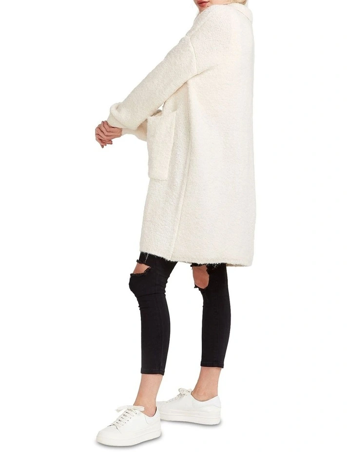 Days Go By Sustainable Blazer Cardigan in Cream