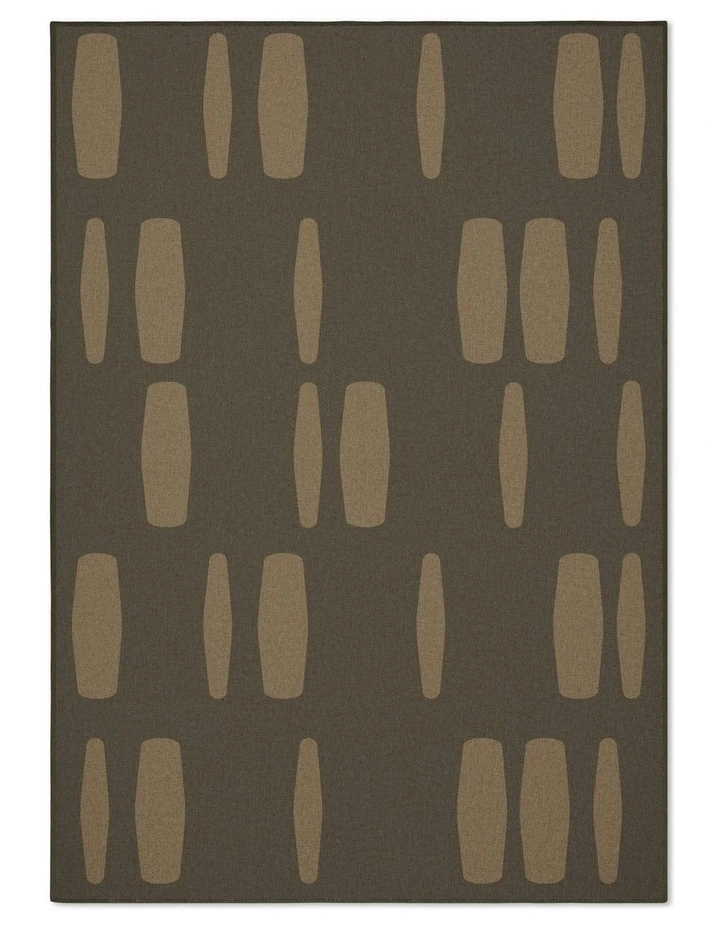 Aspect Washable New Jute Area Rug in Olive
