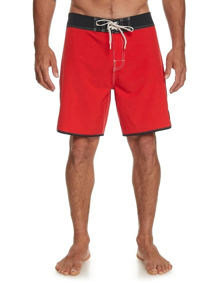 Original Scallop Boardshorts in Red