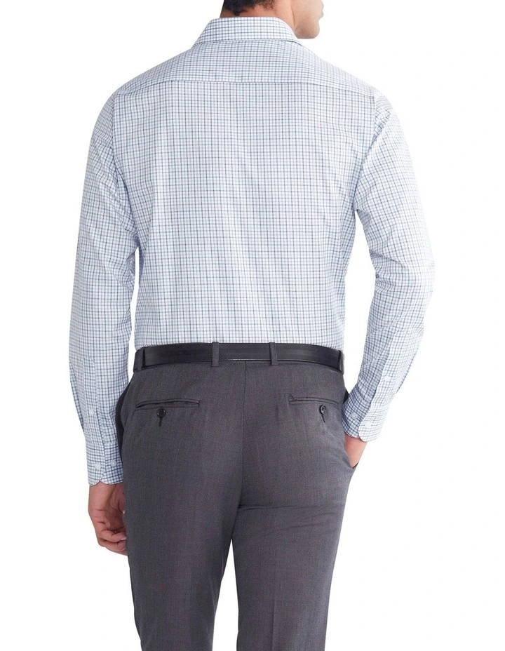Tailored Long Sleeve Shirt in Sky