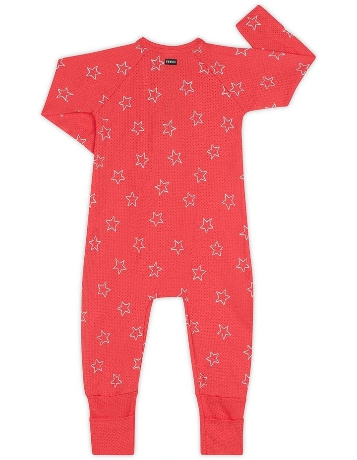 Baby Wondercool Eyelet Zip Wonder Suit in Star Chasers