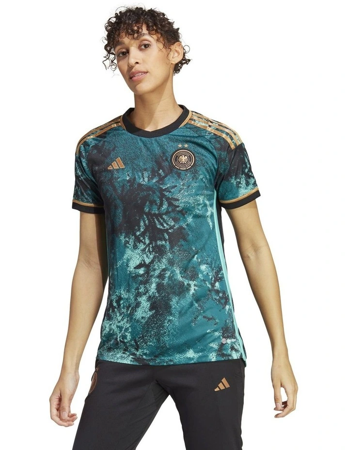 Adidas Germany WWC23 Womens Away Jersey in Green
