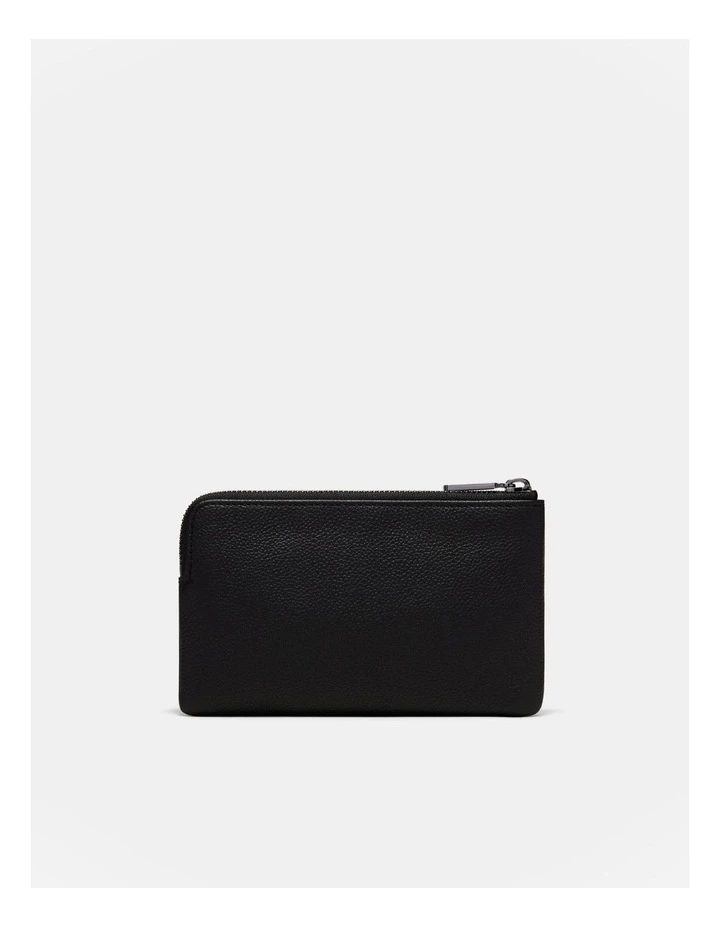 Hendrix Small Pouch in Black Gunmetal