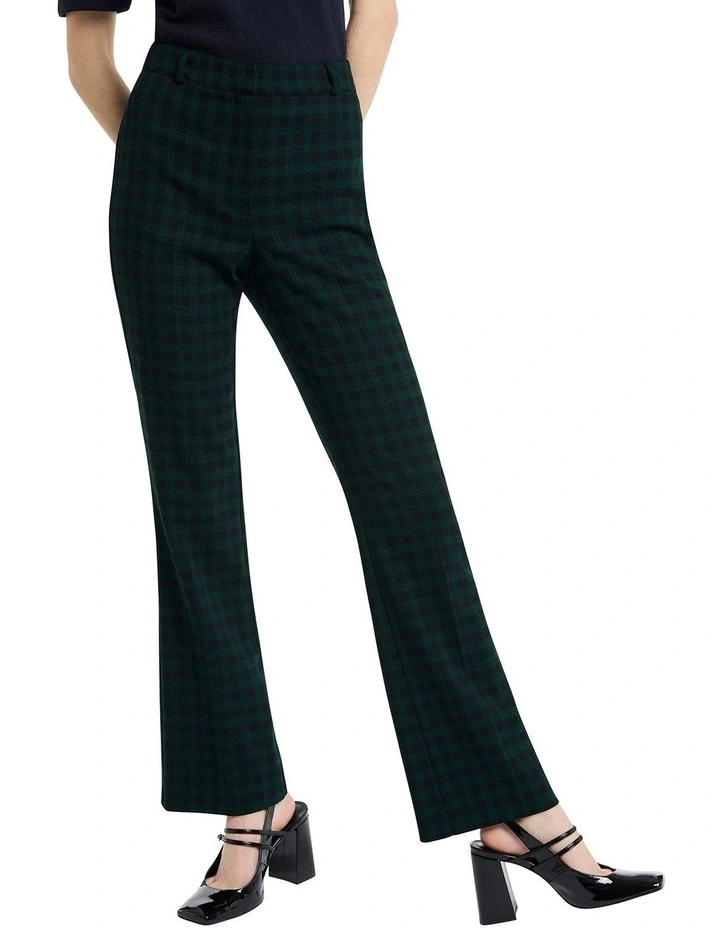 Checkmate Pant in Green/Navy
