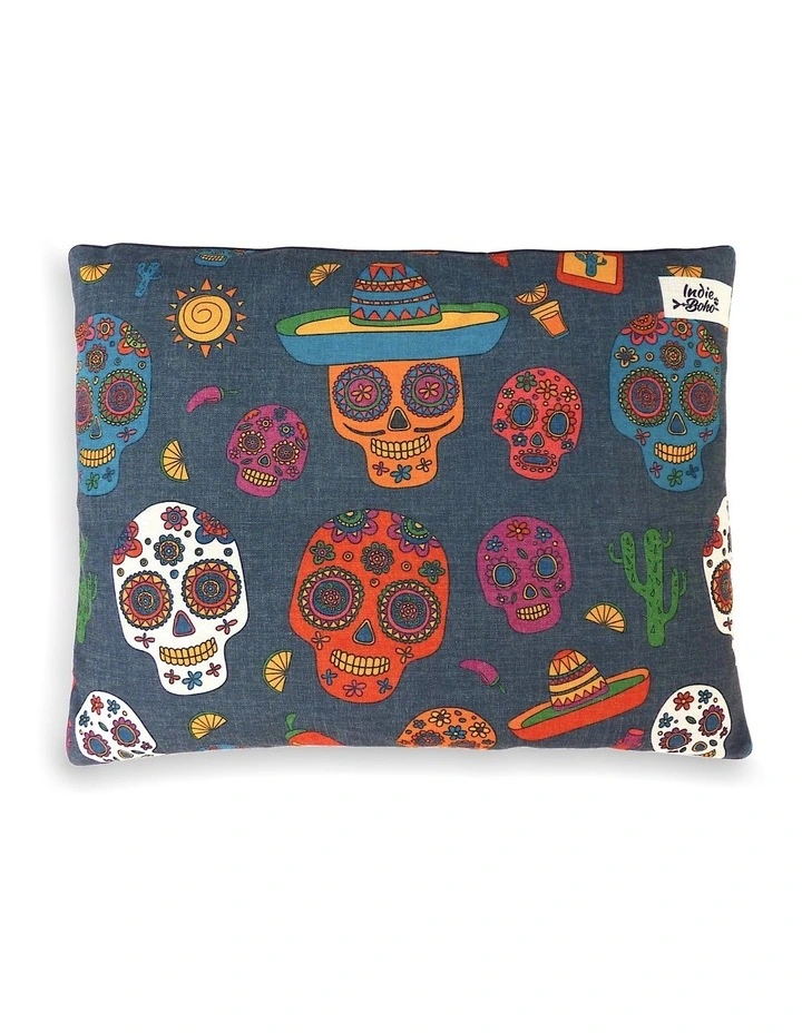 Mexican Skulls Extra Large Pet Bed