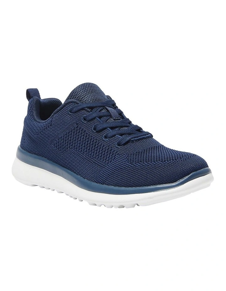 Quantum Sneakers in Navy Knit