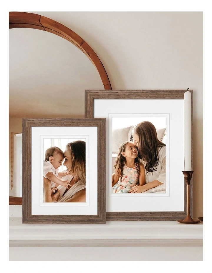 Australia Made Timber Photo Frame 6x8"/4x6" in Chestnut
