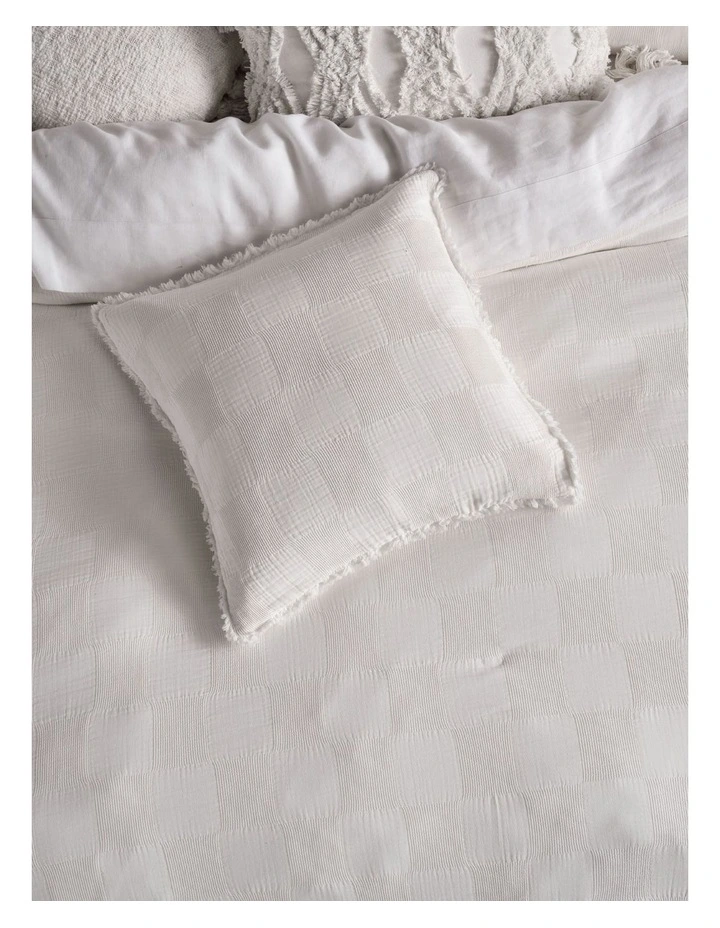 Capri Cushion in White