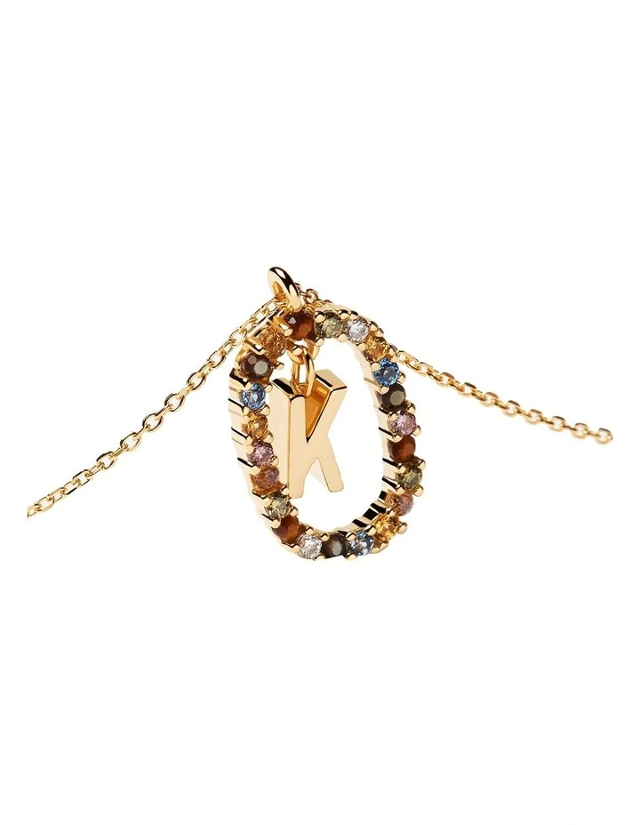 Letter K Multi Necklace