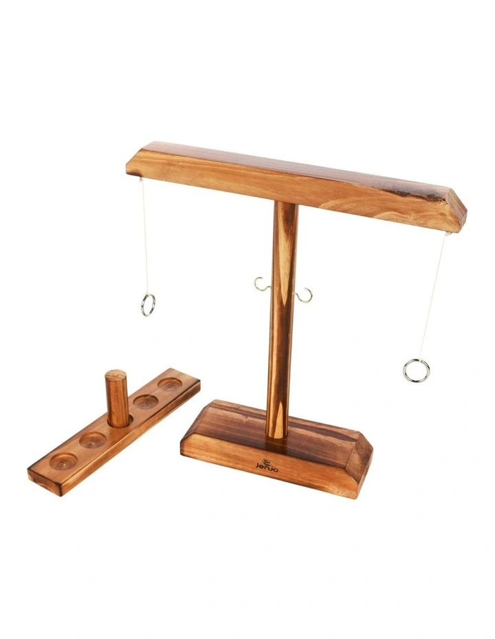 Hook & Ring Toss in Brown