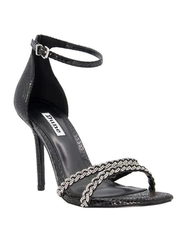 Mention Reptile Heels in Black