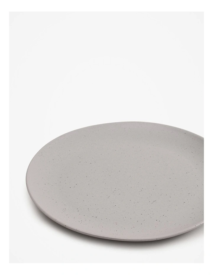 Tapas Dinner Plate in Pale Grey