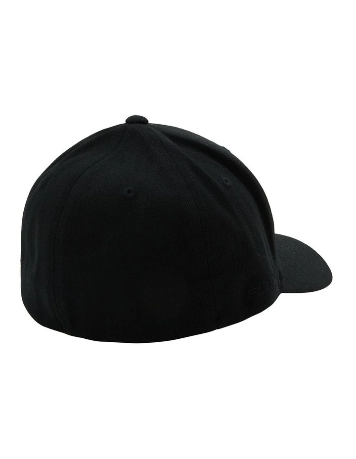 Mountain And Wave Flexfit Cap in Black/White