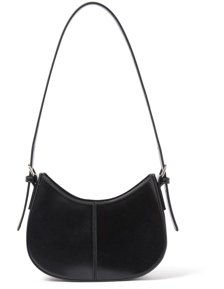 Jasmine Scoop Shoulder Bag in Black