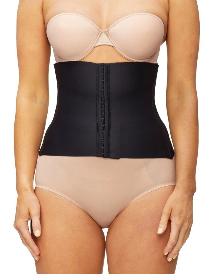 Body. ID Waist Cincher Corset in Black