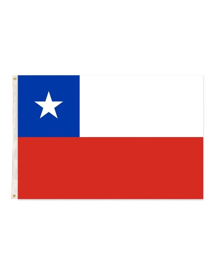 National Olympics Chile Country Flag 150cm x 90cm in Multi