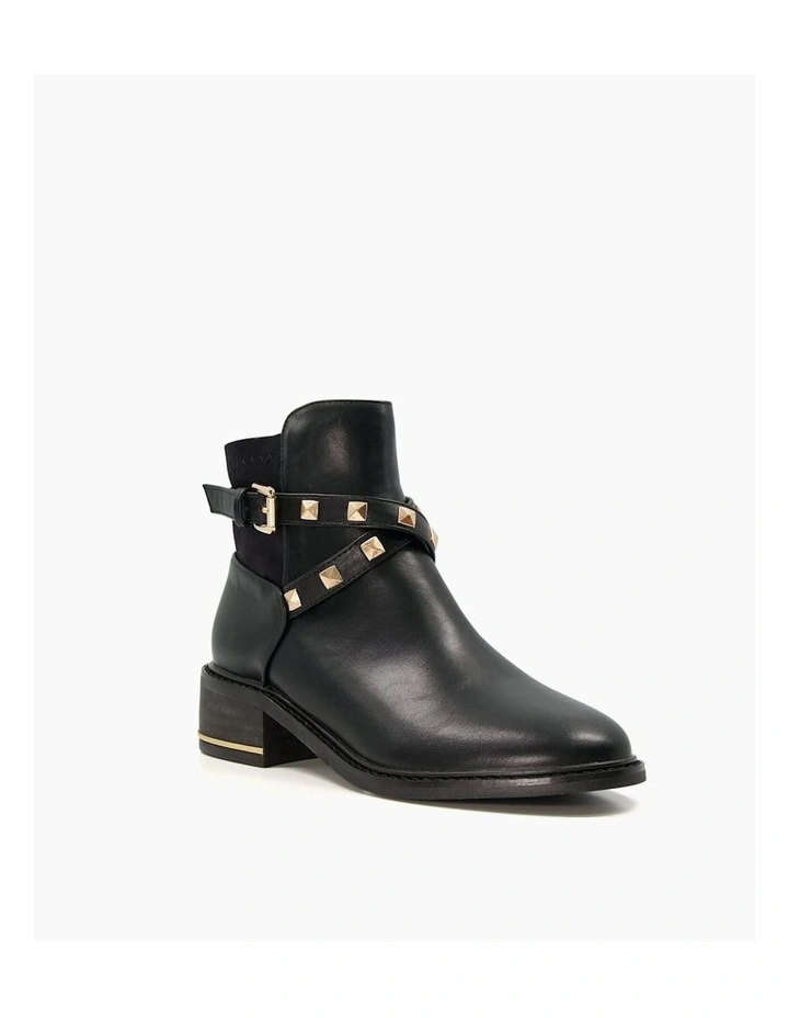 Pegie Ankle Boot in Black