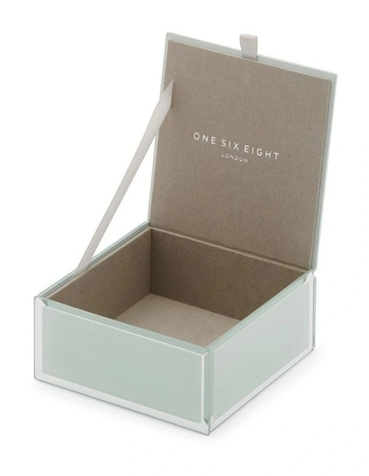 Sara Mint Small Jewellery Box