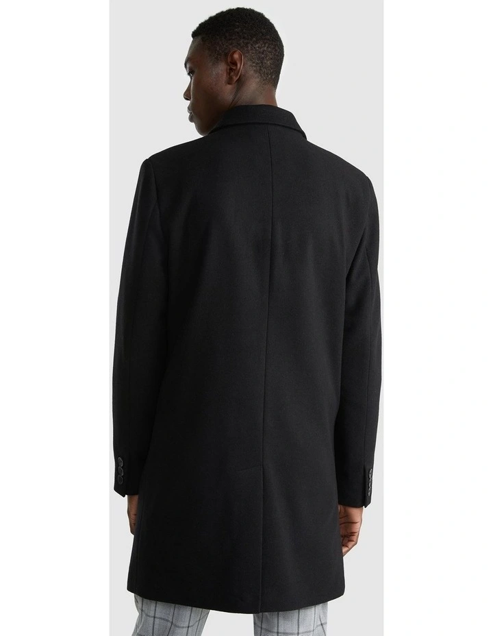 Brandon Duster Coat in Black