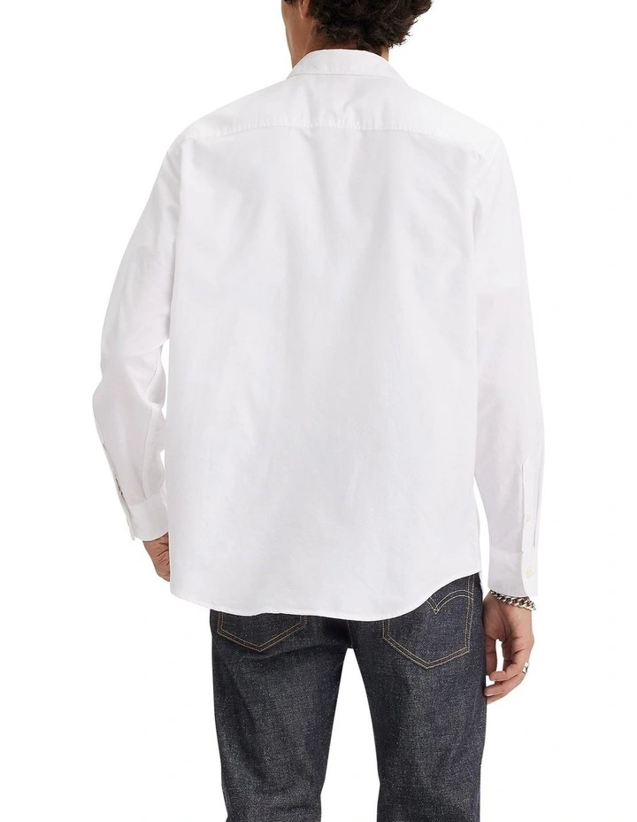 Authentic Button-Down Shirt in Bright White