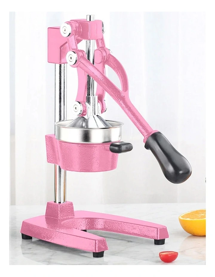 Commercial Manual Juicer in Pink