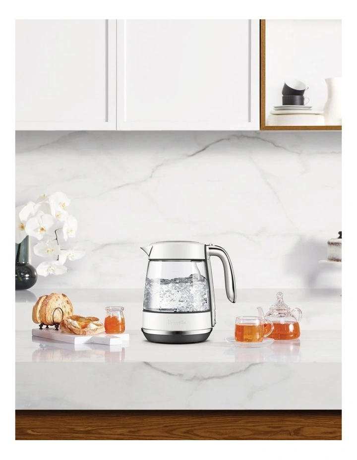 The Crystal Luxe Clear Glass in Sea Salt
