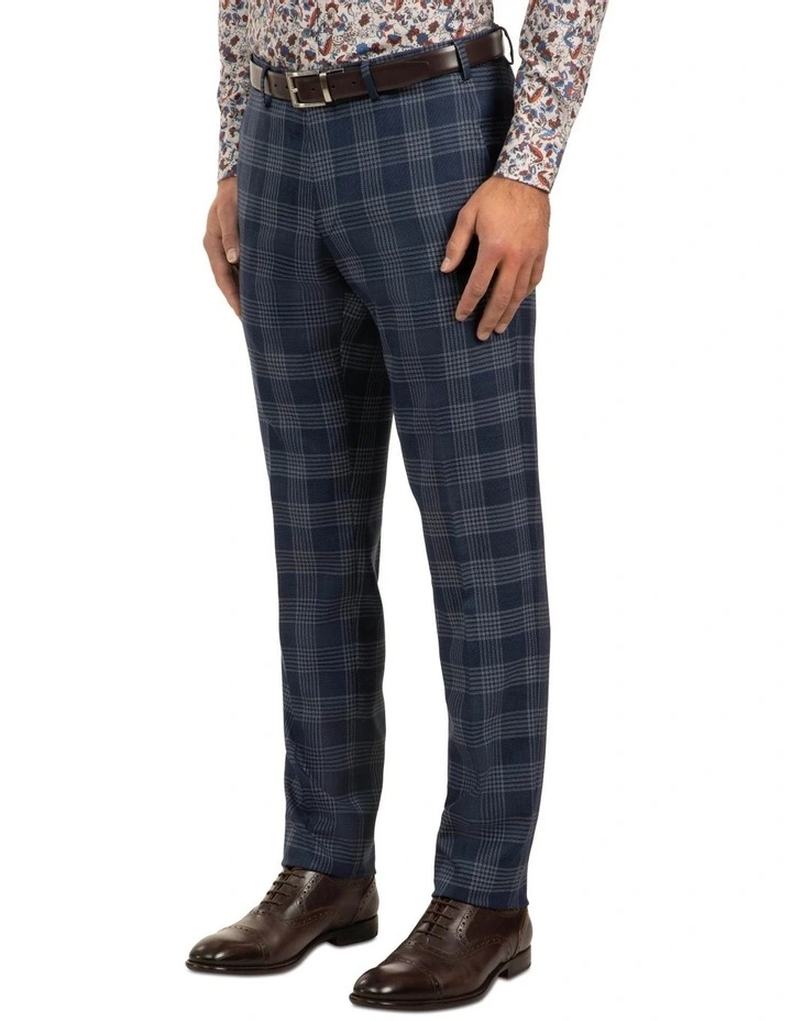 Dark Blue Slim Fit Charge Trousers FGJ609