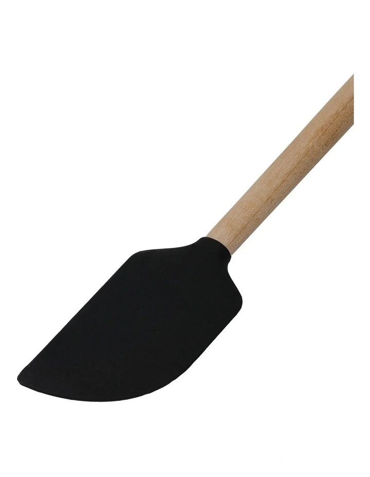 Maple Wood Scraper Spatula Silicone