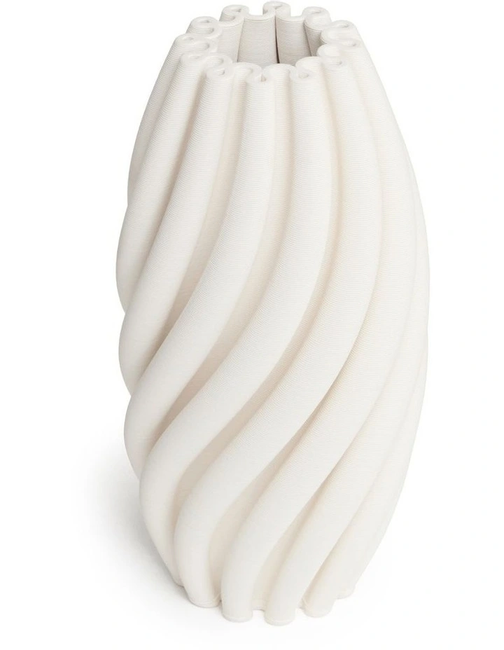 Stella Vase 29cm in White