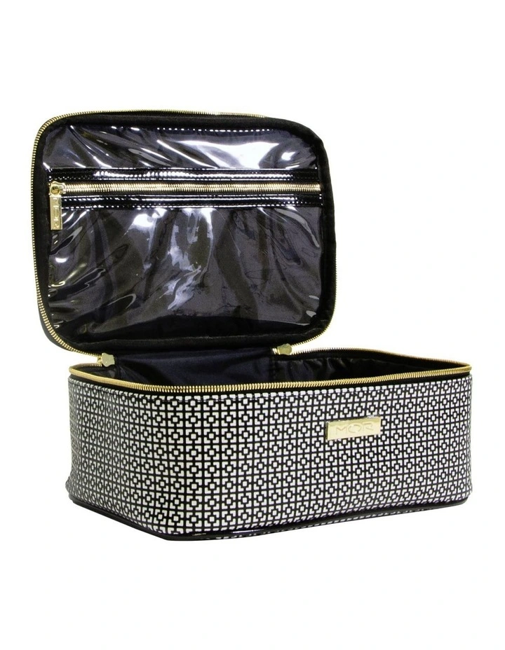 Destination Style Barcelona Train Case in Black