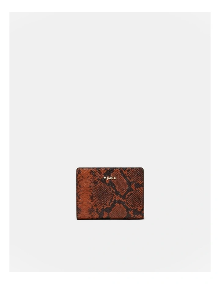 Drift Wallet in Whiskey Snake
