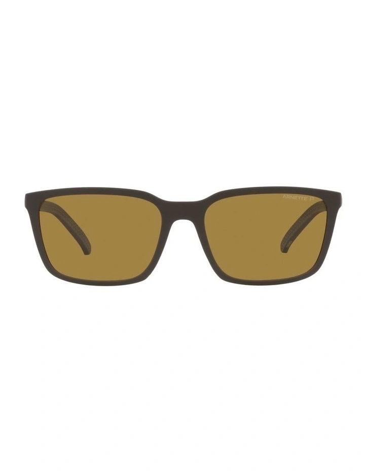 Eskimo Polarised Sunglasses in Matte Brown