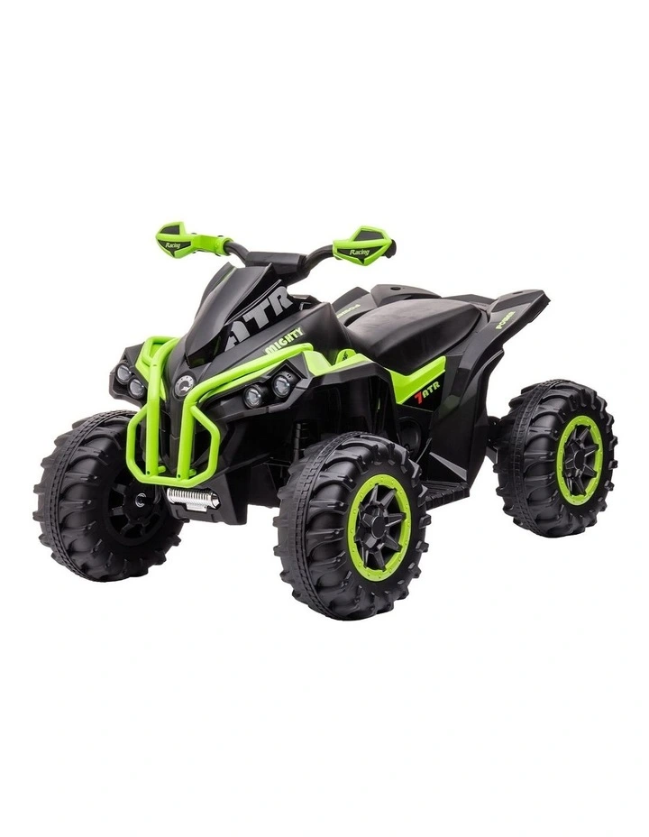 Kahuna GTS99 Kids Electric Ride On Quad Bike Toy ATV 50W Green