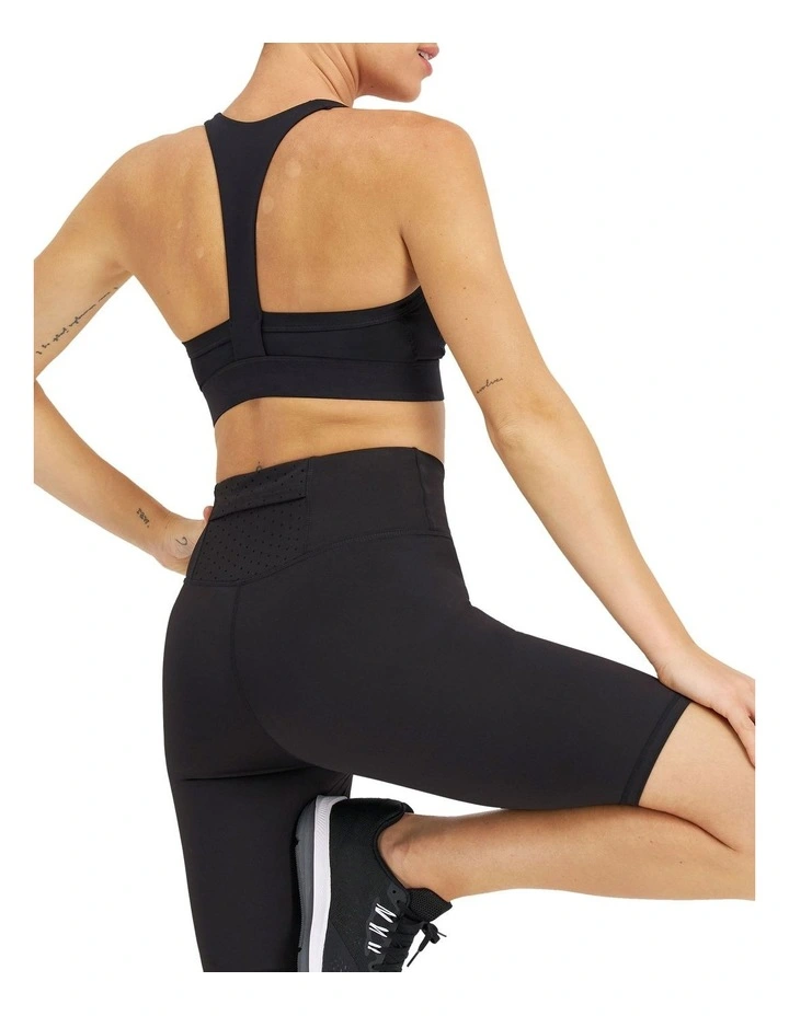 Euphoria Contour Crop Bra in Black