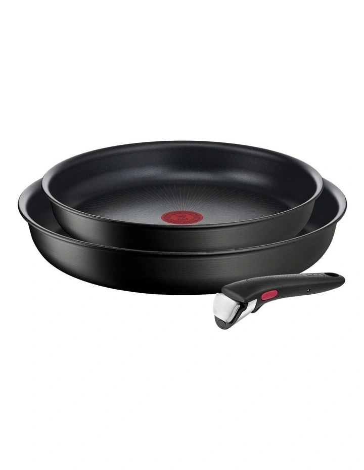 Induction Non-stick Frypan Set of 3 Piece in Black