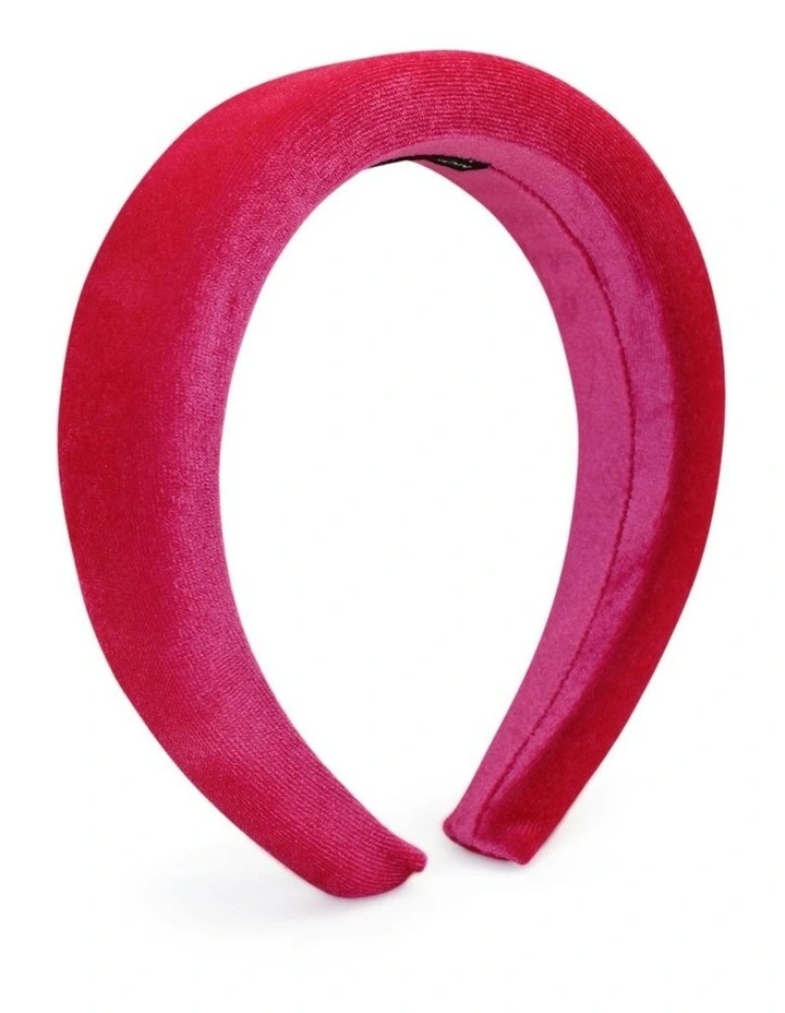 Leslie Headband in Hot Pink