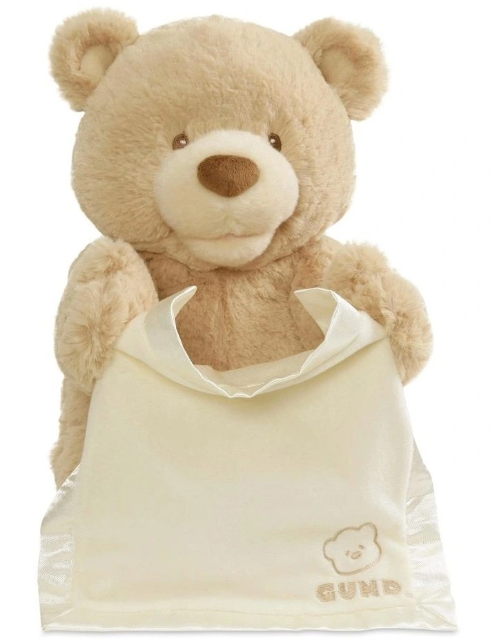 Interactive Peek-A-Boo Hiding Bear Toy