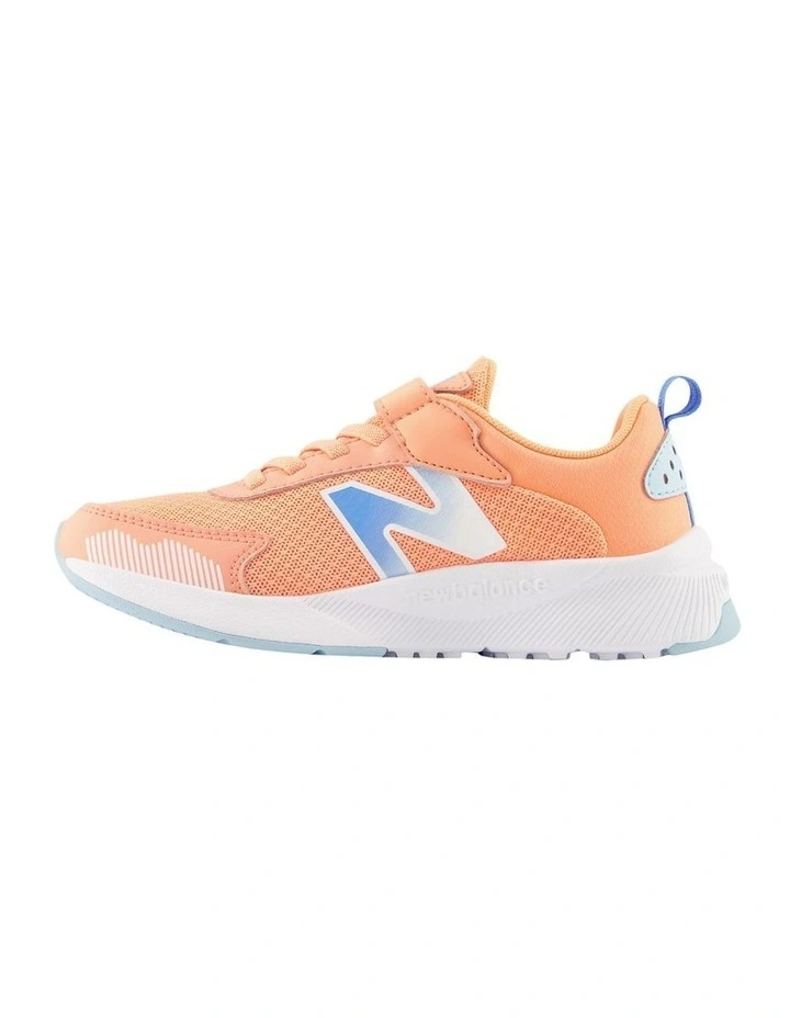 545 Self-Fastening Strap Pre-School Sport Shoes In Peach