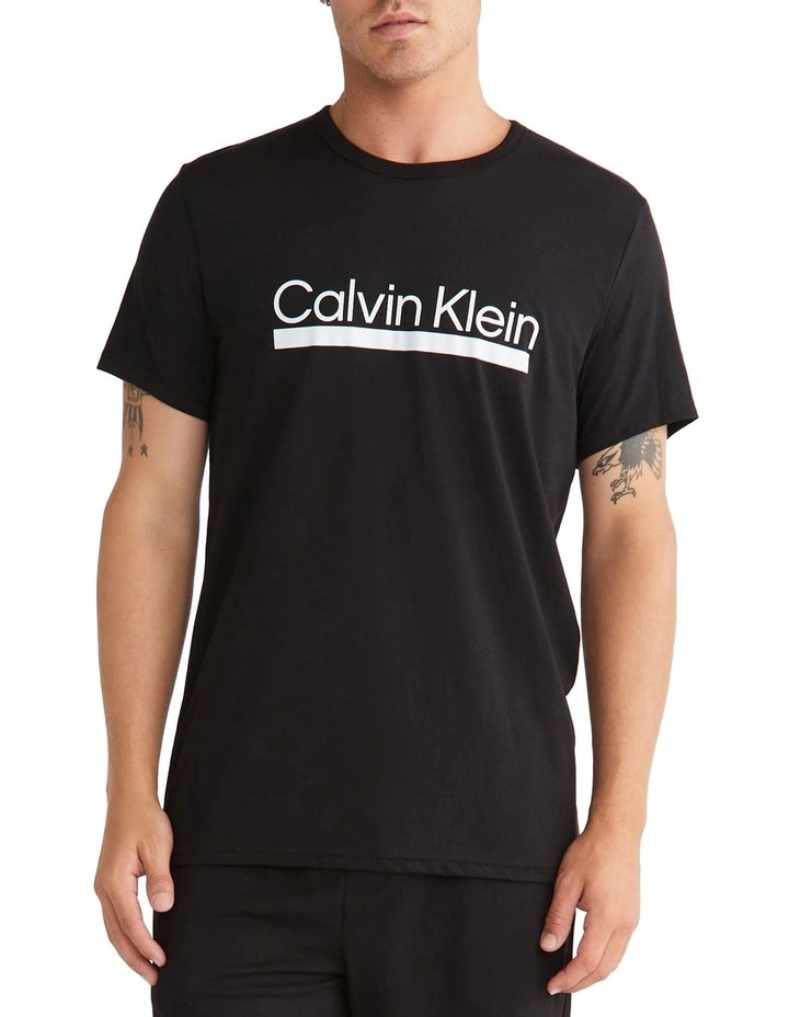 Chill Sleep Tee in Black