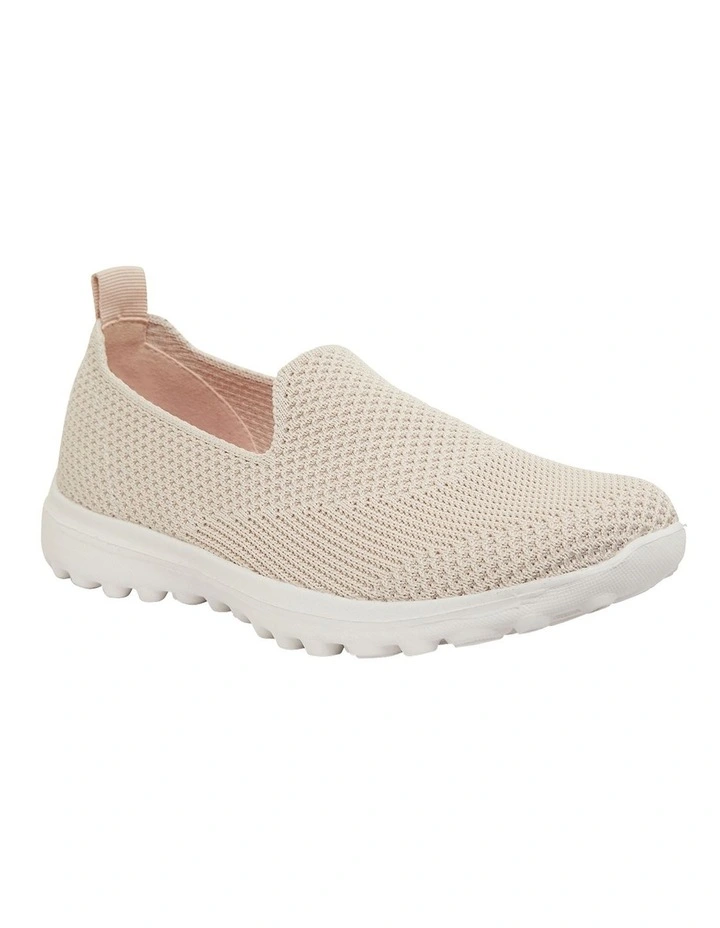 Peak Beige Stretch Sneakers