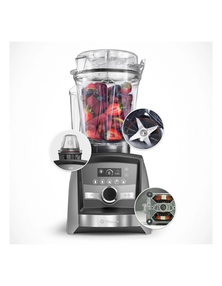 Ascent Series High Performance Super Blender A3500i in Brushed Stainless Steel