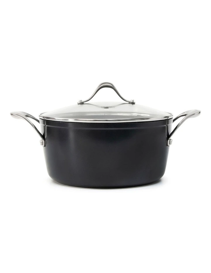 Tan-Ium Casserole With Glass Lid 24cm