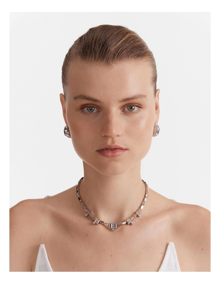 Sputnik Necklace in Silver