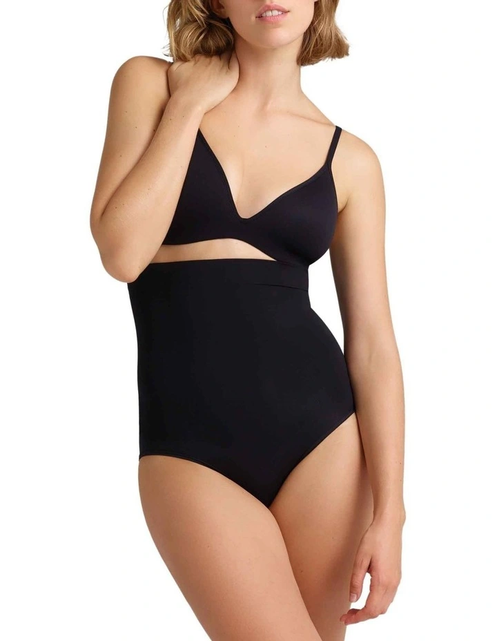 Powerlite High Waisted Brief in Black